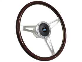 VSW S9 Classic Wood Espresso Stained Steering Wheel Kit